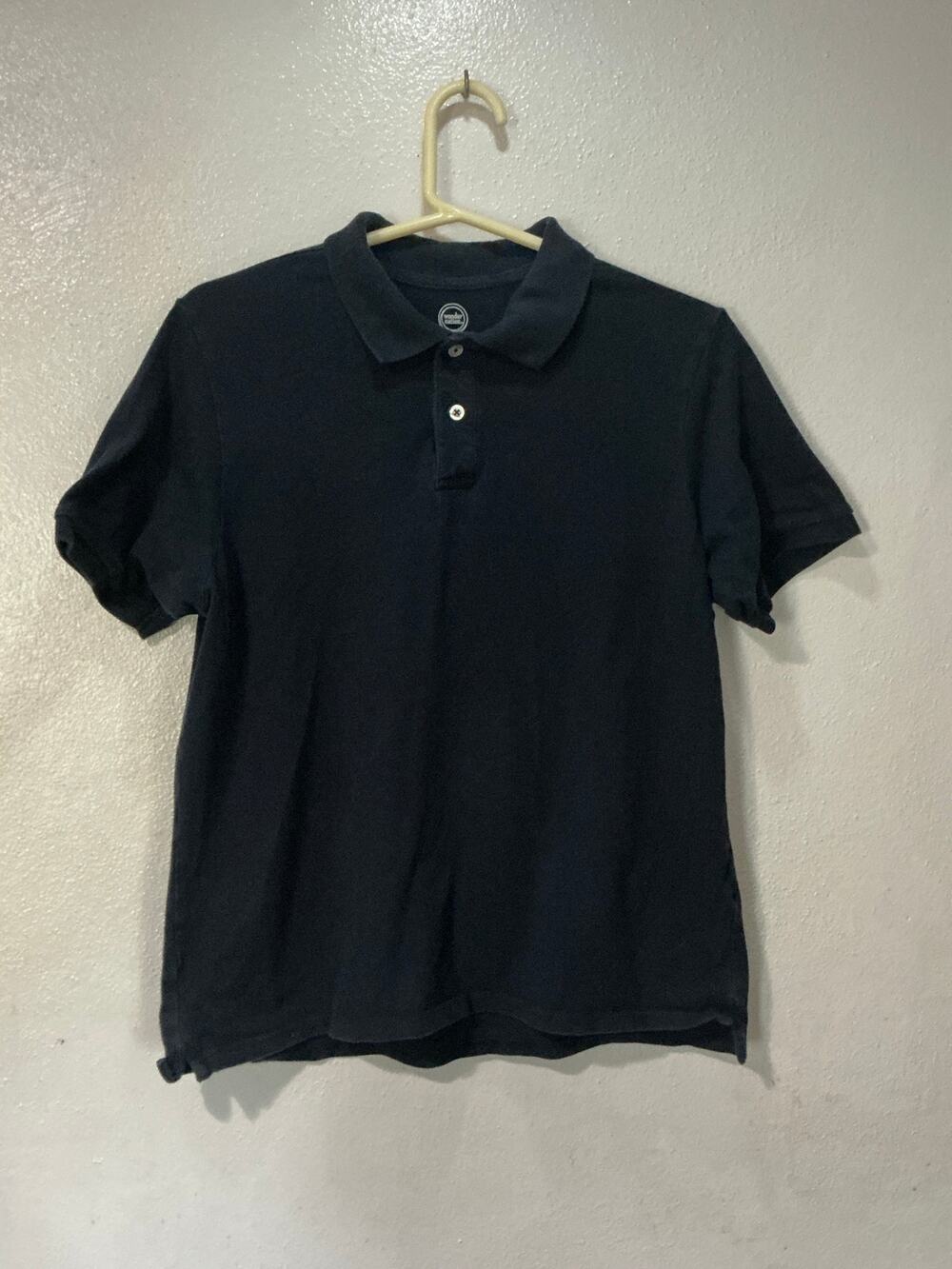 wonder nation navy blue girls shirt sixe 2XG 18 husky